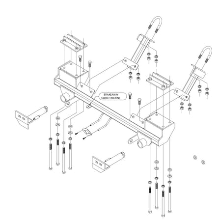 Roadmaster BASEPLATE ESCALADE, SUBURBAN, TAHOE, YUKON EZ4} 3.5 523179-4